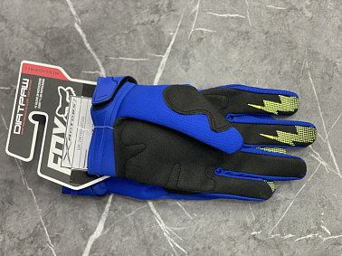Перчатки взрослые FOX XD2-1 цв. Синий  р. S