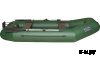 Гребная лодка ПВХ PATRIOT Дельта 275 Транец + Слань