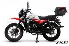 Мотоцикл дорожный ROCKOT QUEST 150 (белый/красный глянцевый, ЭПТС)