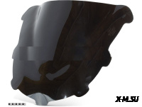 Стекло ветровое для мотоцикла (черный)