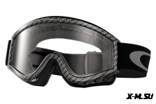 Очки для мотокросса детские OAKLEY O-Frame XS Solid карбон / прозрачная (01-671)