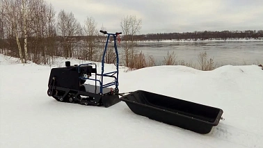 Мотобуксировщик ЮКОН 500 МИНИ 9 л.с.