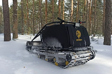 Мотобуксировщик РЫБАК СТАРТ Lifan 15 л.с (тканный капот)