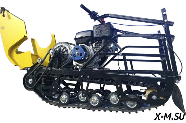 Мотобуксировщик РЫБАК PKD 13 л.с. (длинная база 1430мм)