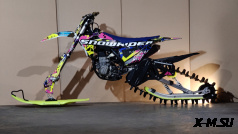 Гусеничный комплект SNOWRIDER SR104 TXR SPORT 2026 (гус. блок, трак, лыжа) для эндуро и кросс. мото