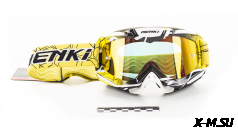 Очки Мотокросс NENKI NK-1016 желтые