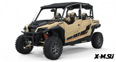 Мотовездеход POLARIS General XP 4 1000 Deluxe - Matte Military Tan (2021)