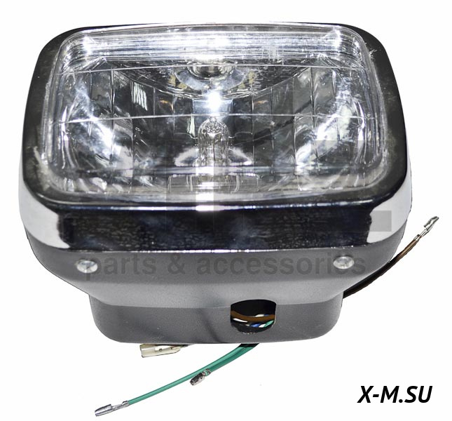 Фара головного света в сборе DELTA (квадр.)