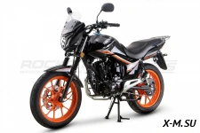 Мотоцикл дорожный ROCKOT SPECTRUM 150 (черный глянцевый, ЭПТС)