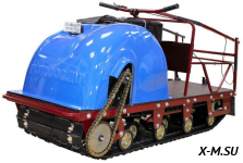 Мотобуксировщик MOTODOG 500 LONG 15 передний привод