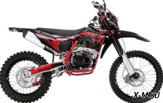 Эндуро / кроссовый мотоцикл BSE Z10 Red Black (055)