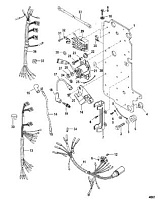 Электрические компоненты 2-Х ТАКТНОГО ПЛМ MERCURY 75 Серийный номер от 0P325500 и выше
