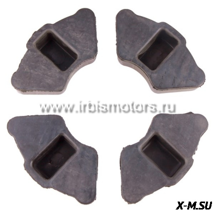 Демпферные резинки колеса (4шт) CG125, PLUTON, MINSK
