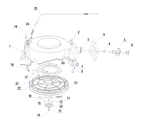 Стартер 4-Х ТАКТНОГО ПЛМ HIDEA F30FHL